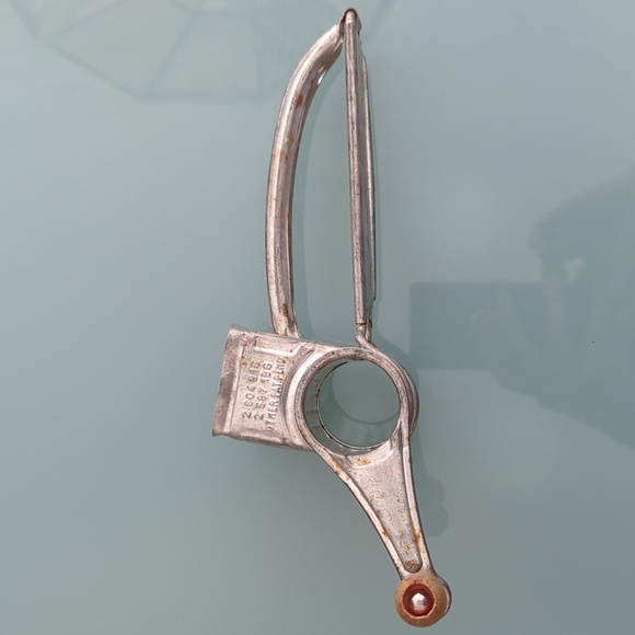 Vintage 1950's Mouli Grater Made in France Moulinex Handheld Cheese Kitchen Tool - Picture 5 of 12